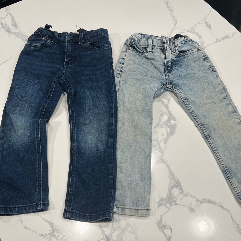 Levi's Kids Jeans - Dark Blue and Light Blue
#66